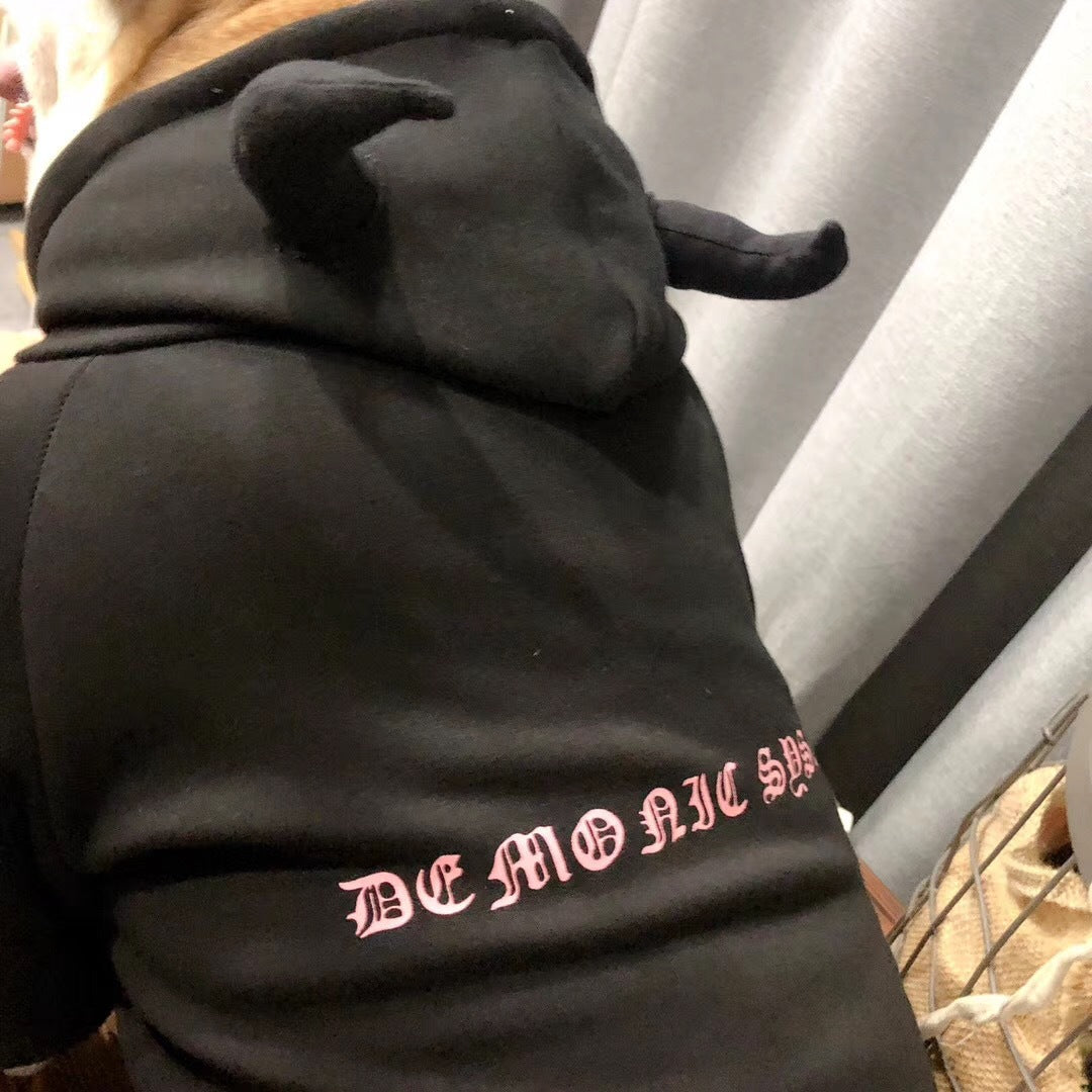 Pet Halloween Hoodie for Dogs and Cats (Warm Fleece)