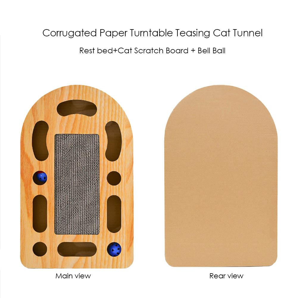 Corrugated Paper Turntable Cat Toy