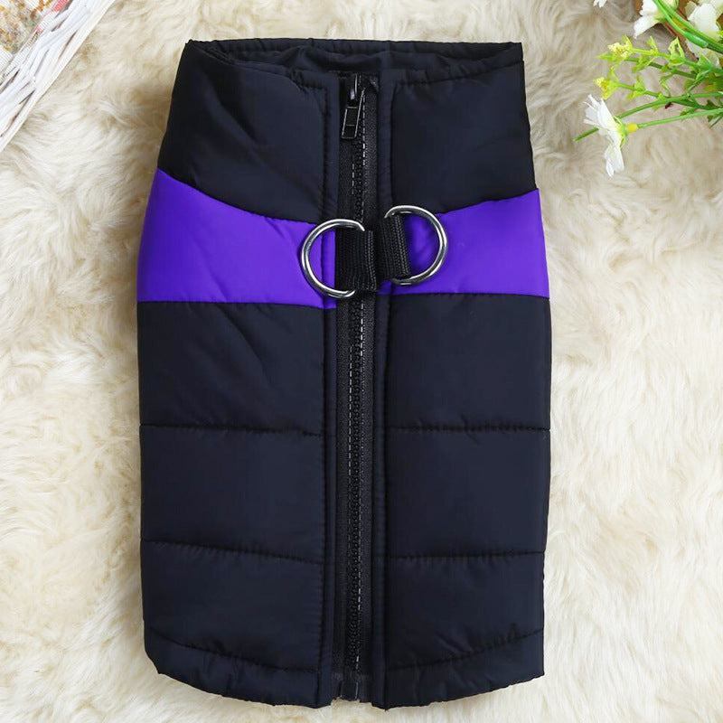 Pet Ski Suit for Dogs - Cotton Coat Vest for Winter