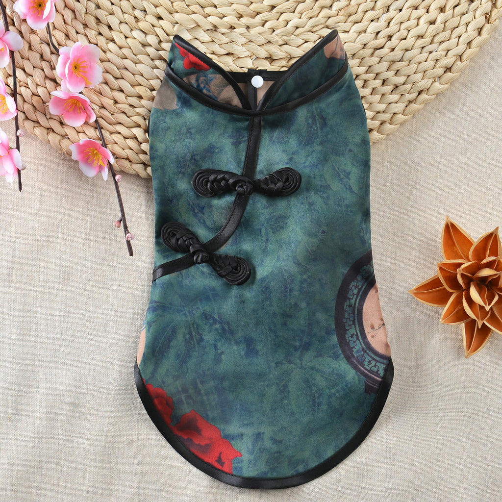 New Summer Cheongsam Skirt for Pets