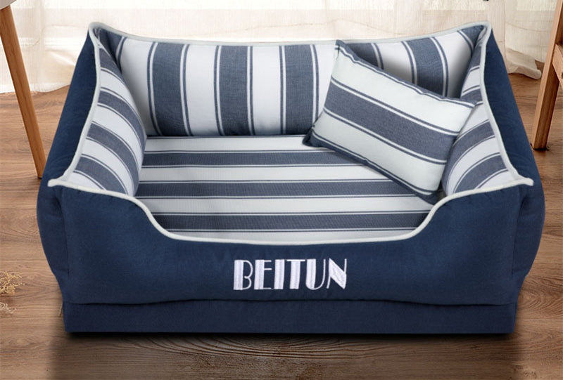 Removable Washable Small Dog Bed for Pomeranians