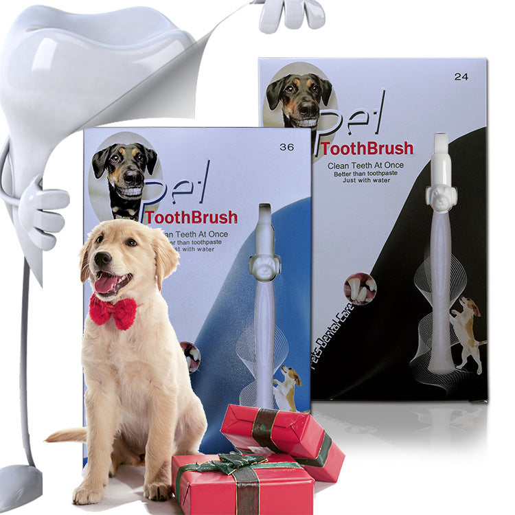 Portable Pet Tooth Cleaning Wipes for Easy Hygiene
