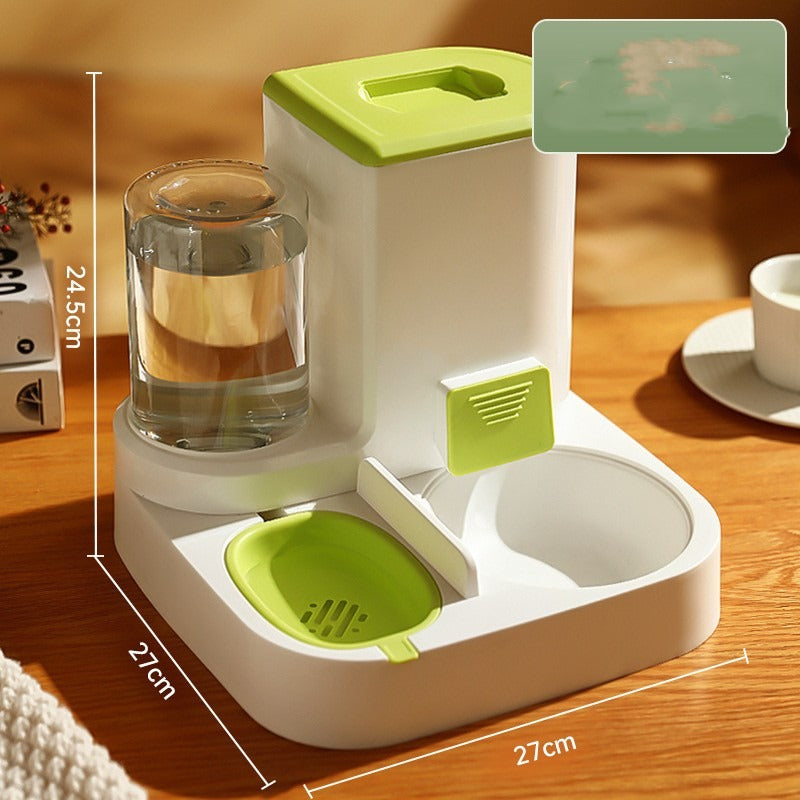Large Capacity Pet Water Dispenser with Wet and Dry Separation