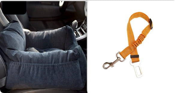 Pet Car Seat Bed for Dogs & Cats