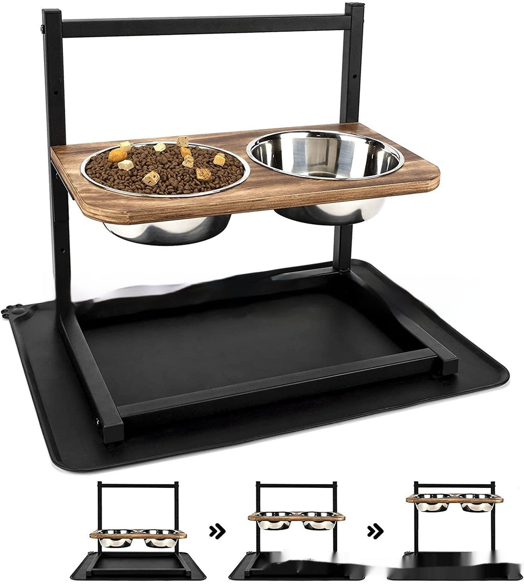 Large 2-Piece Dog Food & Water Bowl Set