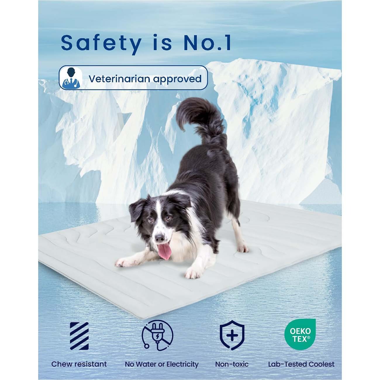 Pet Cooling Ice Pad for Dogs and Cats