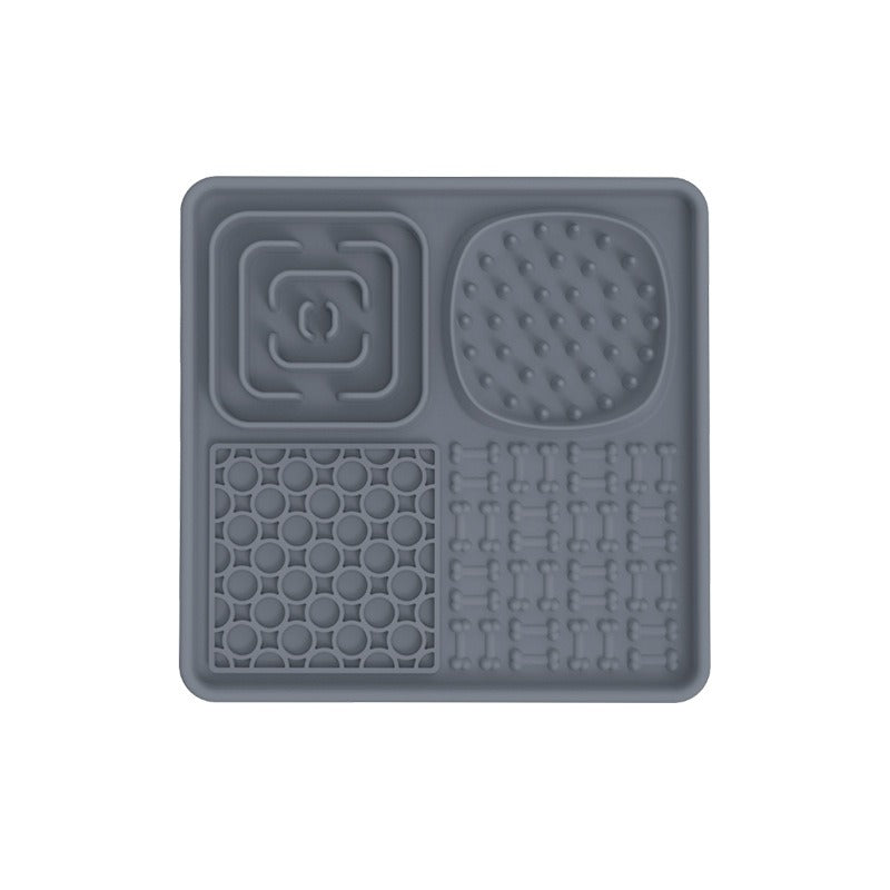 Dog Slow Feeder Lick Mat with Suction