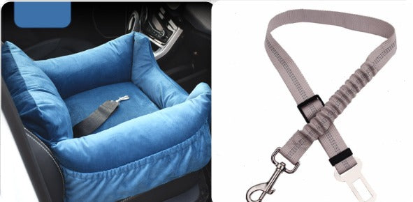 Pet Car Seat Bed for Dogs & Cats