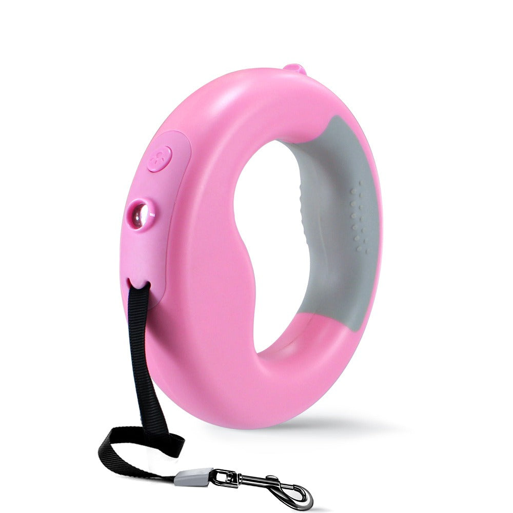 Luminous Automatic Telescopic Dog Leash with LED Lamp