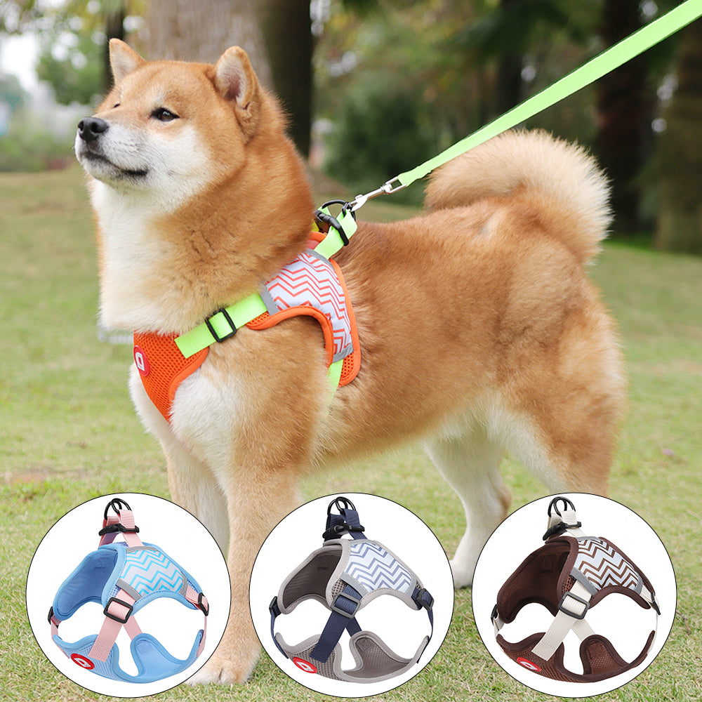 No Pull Dog Vest Harness and Leash Set for Pets