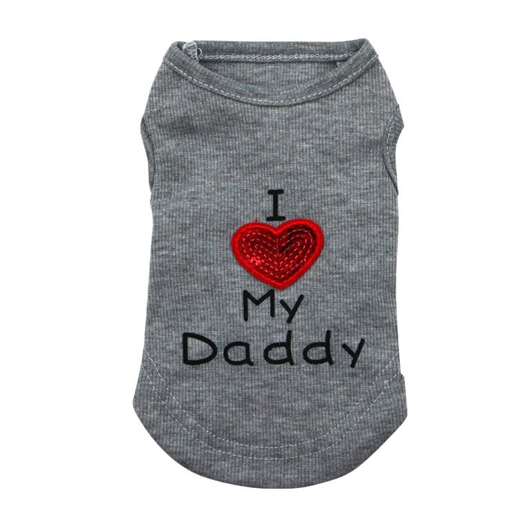 Threaded Pet Vest for Dogs - Daddy and Mommy Style
