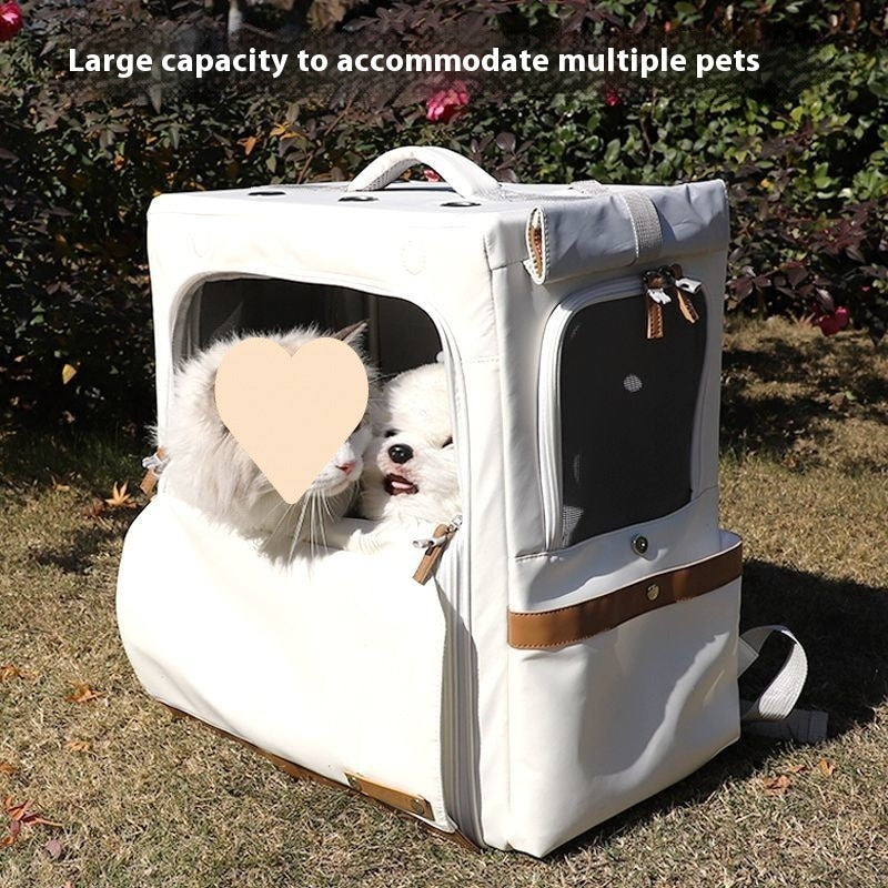 Portable Cat & Dog Travel Bag with Wheels