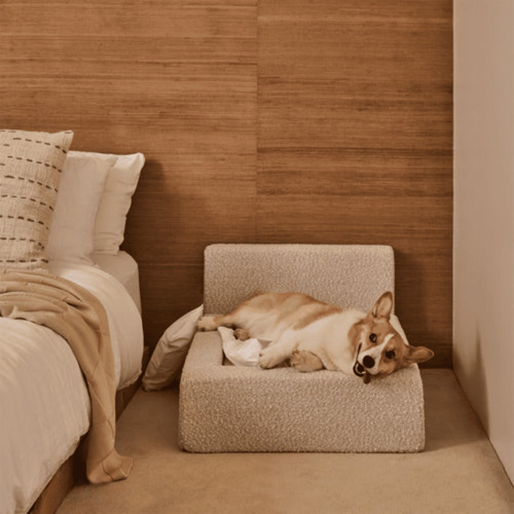 Rectangular Bolster Pet Sofa Bed (S–L)