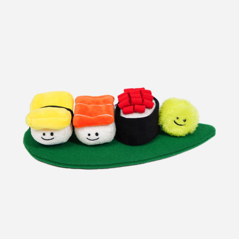 Korean Sushi Plush Toy for Dogs - Amazon Export