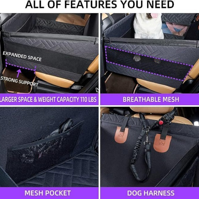 Multifunctional Waterproof Car Dog Bed