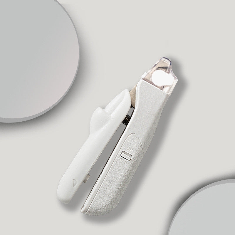 Stainless Steel LED Pet Nail Clippers for Cats & Dogs
