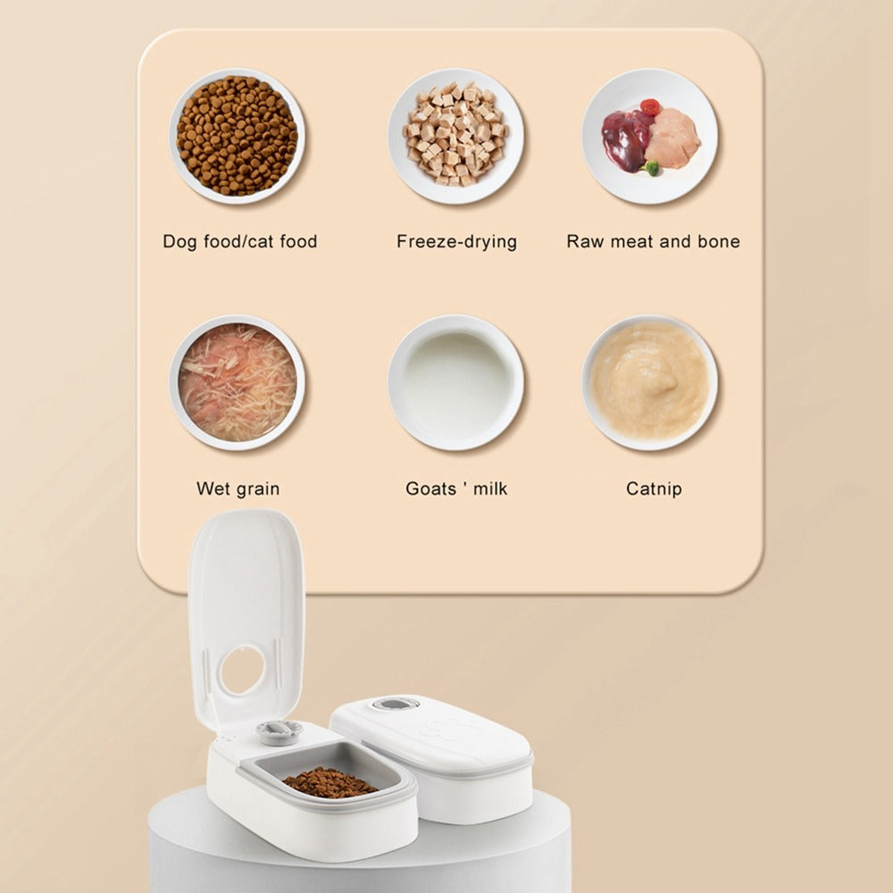 Automatic Pet Feeder with Timer for Cats and Dogs