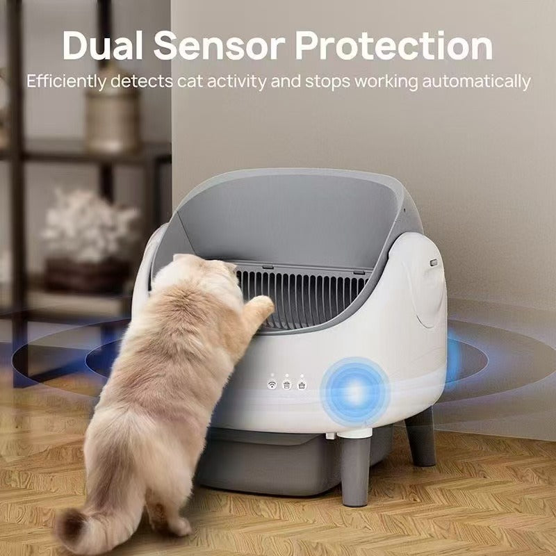 Automatic Smart Cat Litter Box Drawer