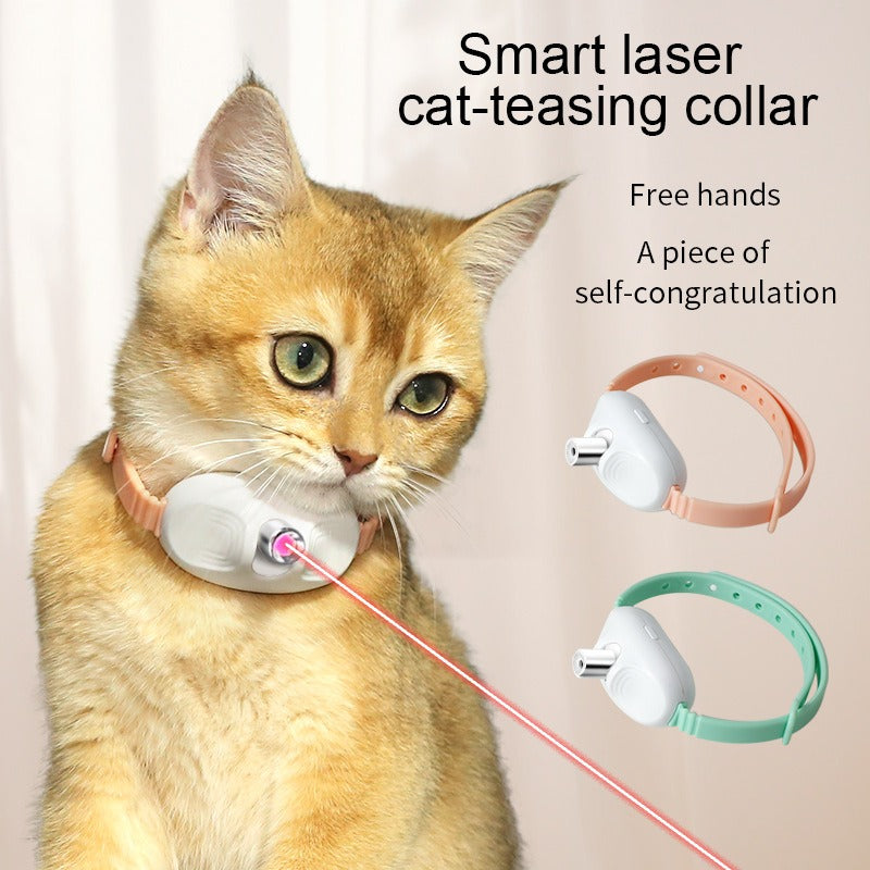 USB Rechargeable Interactive Laser Cat Collar