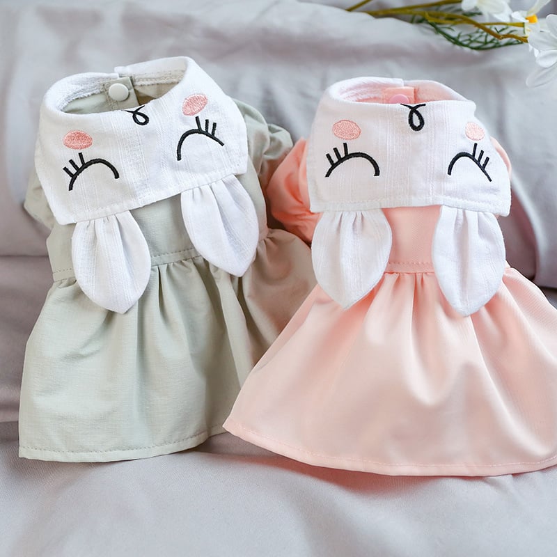 Sleepy Bunny Skirt with Rabbit Ears Princess Dress