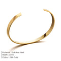 Stainless Steel Cuff Bracelet