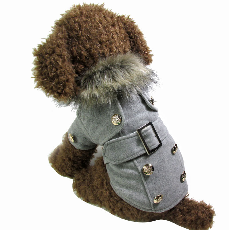 Dog Winter Coat - Warm Cotton Pet Clothing