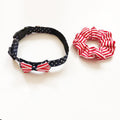 Pet Triangle Collar with Owner's Hair Tie Headdress