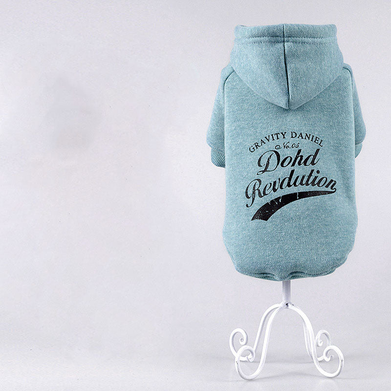 Autumn Winter Dog Sweater with Pattern Design