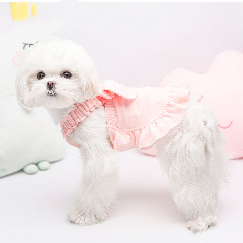 Cute Summer Dress for Small Dogs - Teddy & Maltese