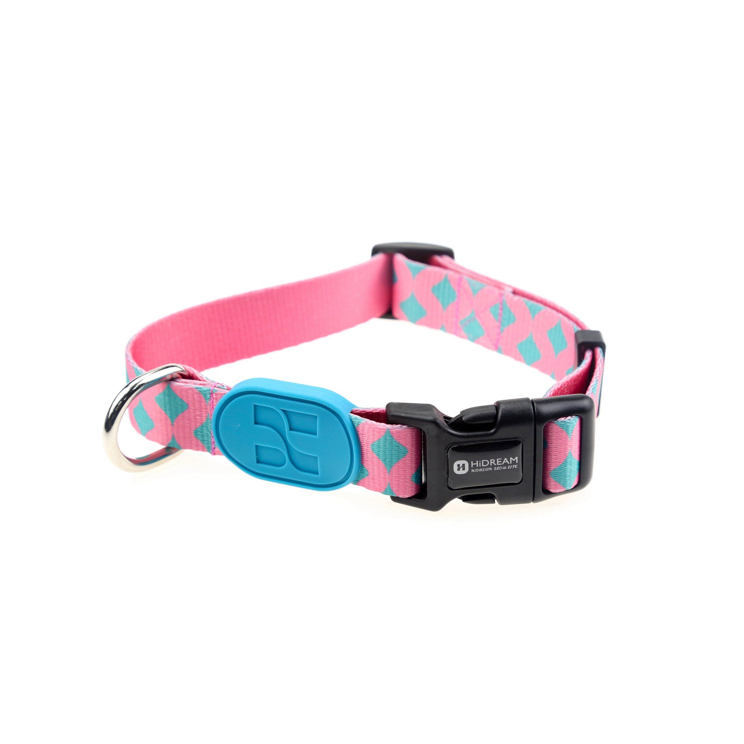 HiDREAM Colorful Dog Collar and Leash for Pets