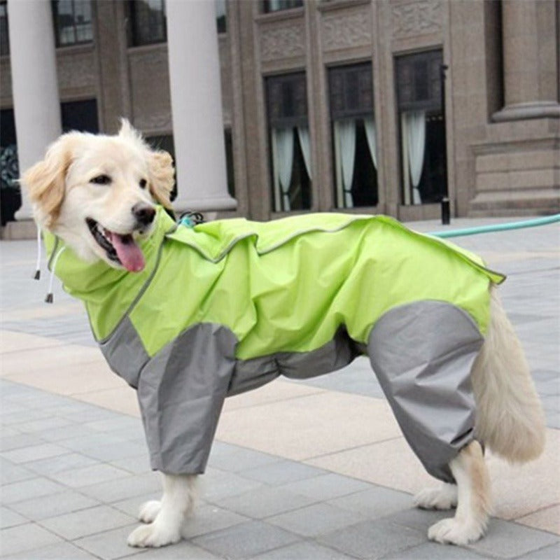 Waterproof Four-Legged Pet Raincoat