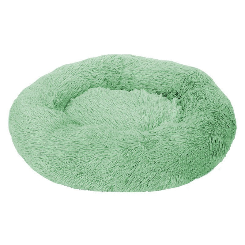 Warm Plush Pet Round Bed