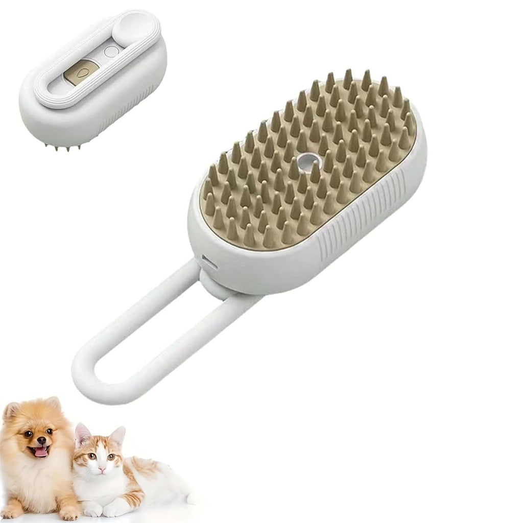 3-in-1 Cat Steam Grooming Brush
