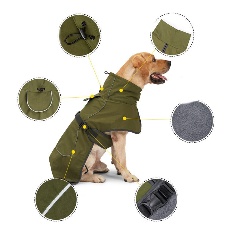 Dog Winter Coat Cotton