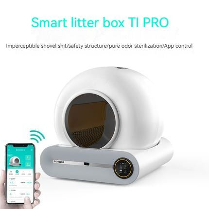 Smart Self-Cleaning Enclosed Cat Litter Box