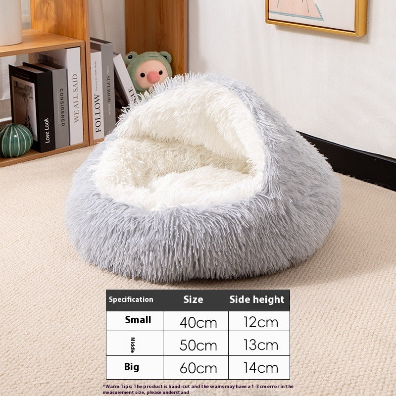 Warm Autumn & Winter Cat & Dog Nest