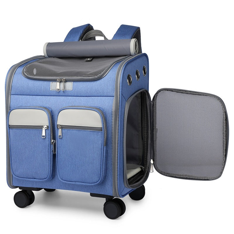 Folding Pet Trolley Bag
