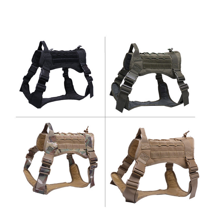 Waterproof Tactical Dog Vest for Medium to Large Dogs