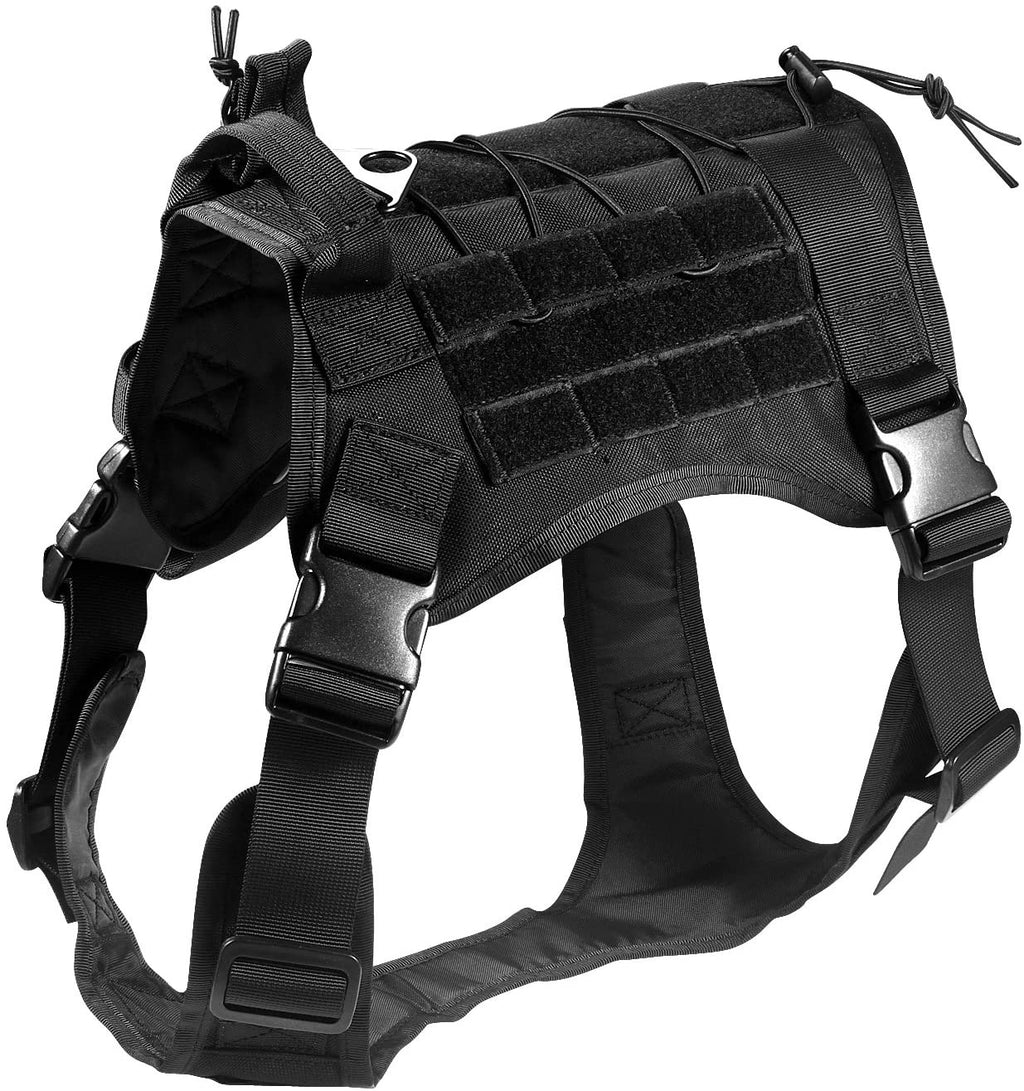Camouflage Tactical Vest for Large Dogs