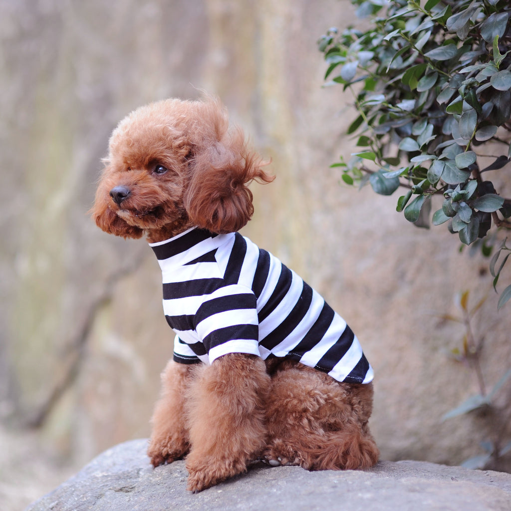 Striped Pet Tank Top for Small Dogs and Cats