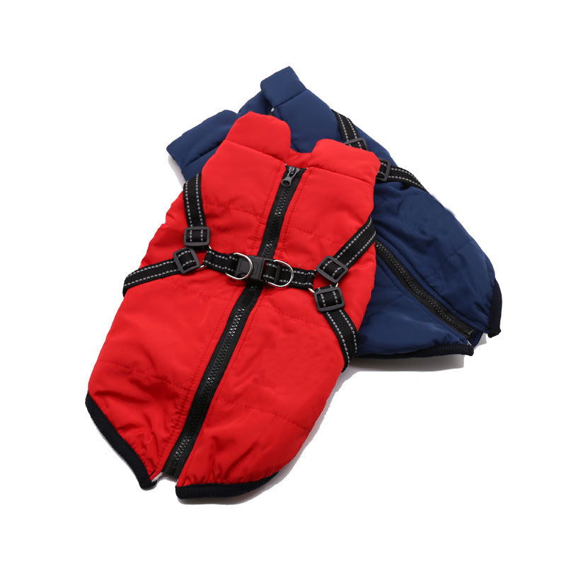 Pet Winter Clothing for Cats and Dogs, Thick Fleece Coat