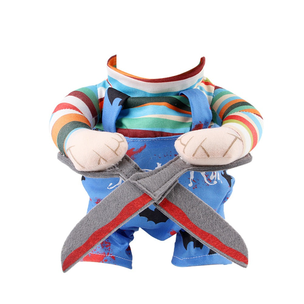 Pet Halloween Costume Scissor Hand Outfit