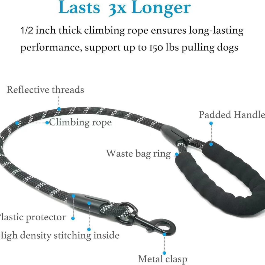Dual Dog Retractable Leash Nylon Anti-Pull
