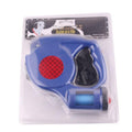 Three-in-One Retractable Dog Leash with Flashlight