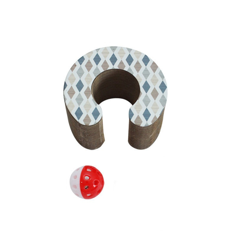 Foldable Corrugated Cat Scratching Board