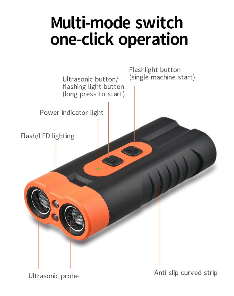 Ultrasonic Two-Head Dog Bark Stopper