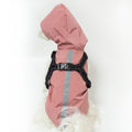Reflective Dog Raincoat Poncho for Large Pets