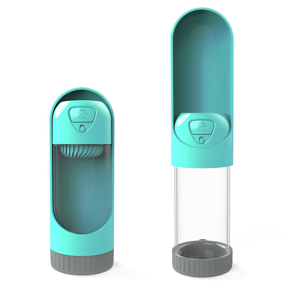 Portable Pet Water Bottle for Outdoor Use (Teddy)
