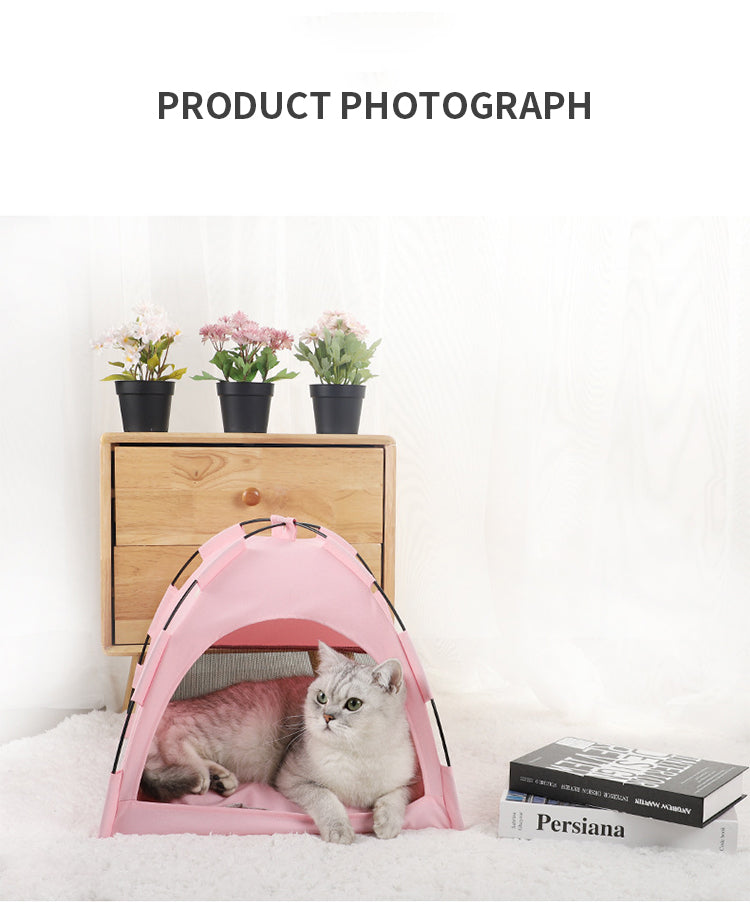 Cat Tent Cooling Pet Bed