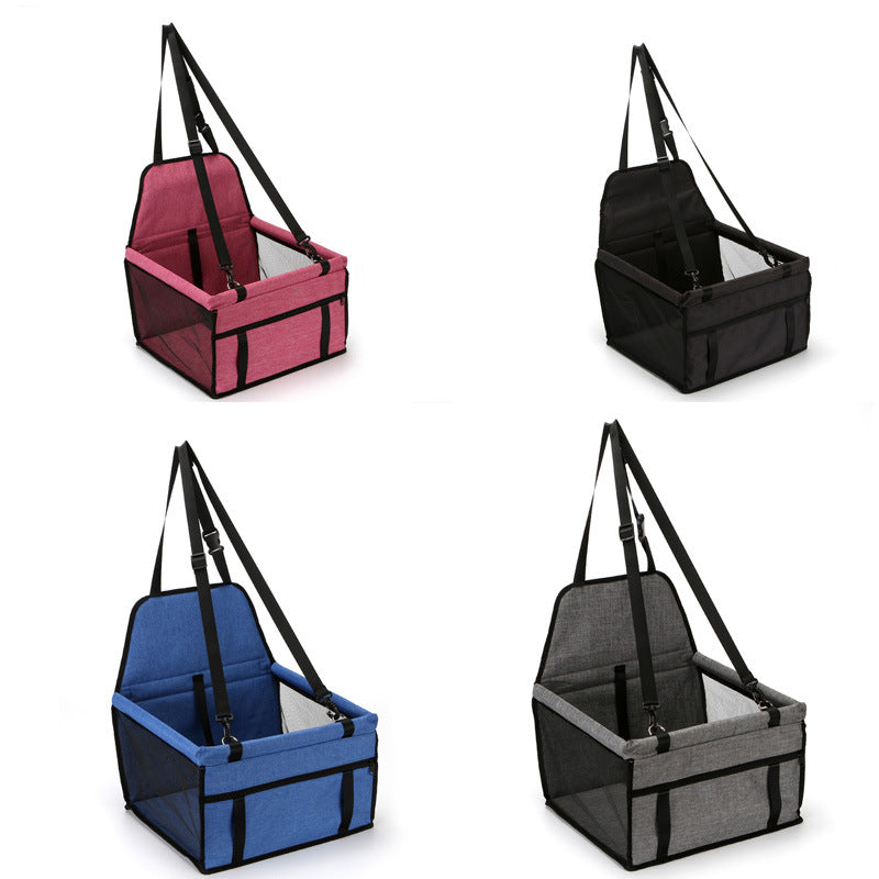 Foldable Pet Safety Seat for Car Travel